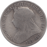 1897 SHILLING ( FINE ) 13 - Shilling - Cambridgeshire Coins