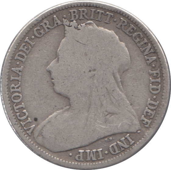1897 SHILLING ( FINE ) - Shilling - Cambridgeshire Coins