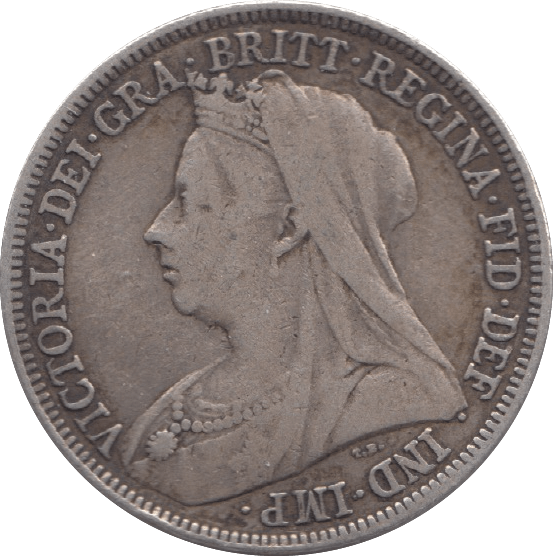 1897 SHILLING ( GF ) 12 - Shilling - Cambridgeshire Coins