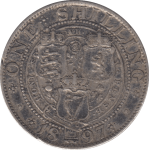 1897 SHILLING ( GF ) - Shilling - Cambridgeshire Coins