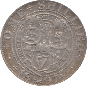1897 SHILLING ( GF ) - Shilling - Cambridgeshire Coins