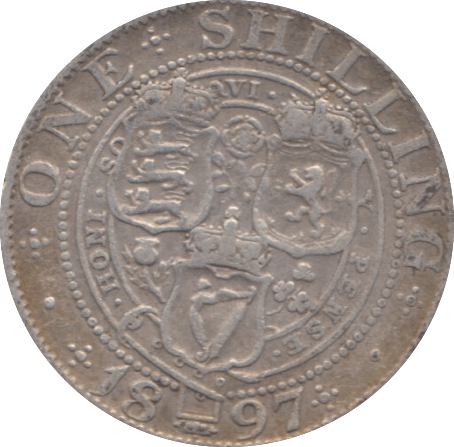 1897 SHILLING ( GF ) - Shilling - Cambridgeshire Coins
