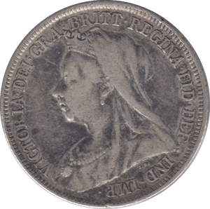 1897 SHILLING ( GF ) - Shilling - Cambridgeshire Coins