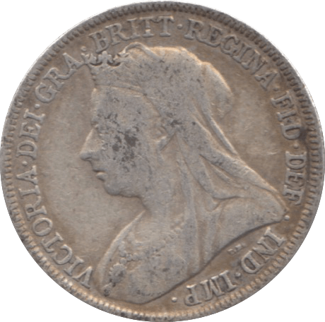 1897 SHILLING ( GF ) - Shilling - Cambridgeshire Coins