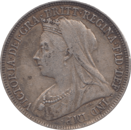 1897 SHILLING ( GVF ) 2 - Shilling - Cambridgeshire Coins