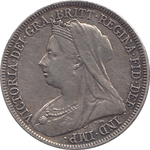 1897 SHILLING ( GVF ) 4 - Shilling - Cambridgeshire Coins
