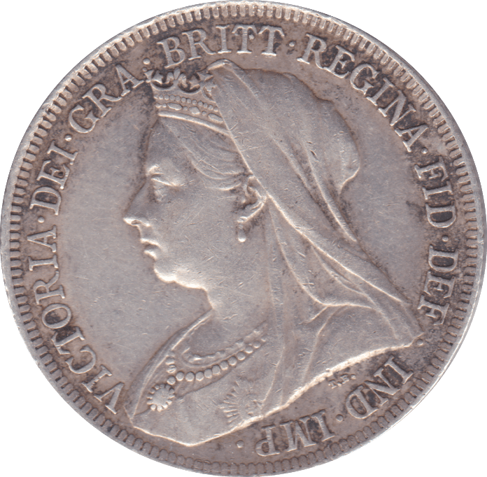 1897 SHILLING ( GVF ) A - Shilling - Cambridgeshire Coins