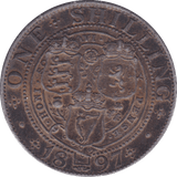 1897 SHILLING ( GVF ) - Shilling - Cambridgeshire Coins