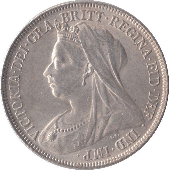 1897 SHILLING ( UNC ) - Shilling - Cambridgeshire Coins
