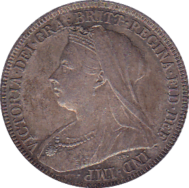 1897 SHILLING ( UNC ) - Shilling - Cambridgeshire Coins