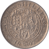 1897 SHILLING ( UNC ) - Shilling - Cambridgeshire Coins