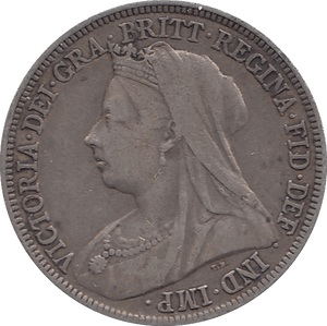 1897 SHILLING ( VF ) C - Shilling - Cambridgeshire Coins