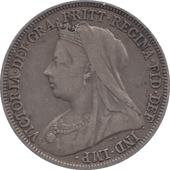 1897 SHILLING ( VF ) C - Shilling - Cambridgeshire Coins