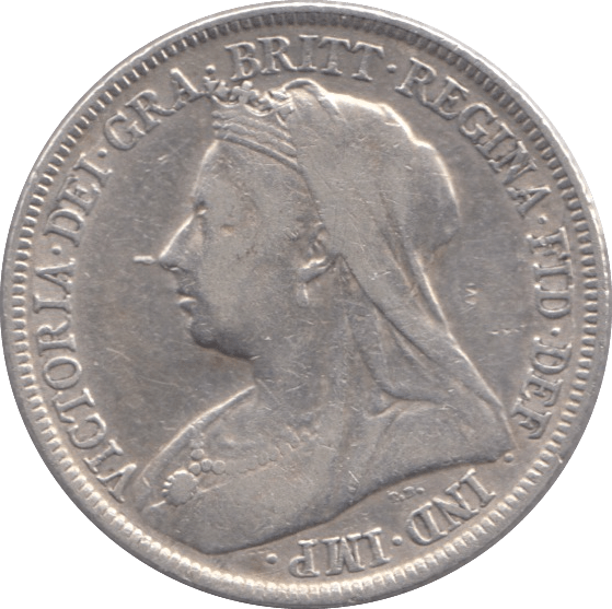 1897 SHILLING ( VF ) - Shilling - Cambridgeshire Coins