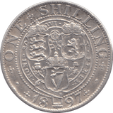 1897 SHILLING ( VF ) - Shilling - Cambridgeshire Coins