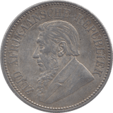 1897 SILVER 2 1/2 SHILLING SOUTH AFRICA - WORLD SILVER COINS - Cambridgeshire Coins