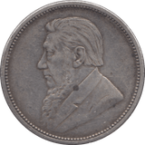 1897 SILVER 2 SHILLING SOUTH AFRICA - SILVER WORLD COINS - Cambridgeshire Coins