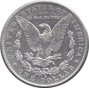 1897 SILVER MORGAN DOLLAR SAN FRANCISCO MINT - SILVER WORLD COINS - Cambridgeshire Coins