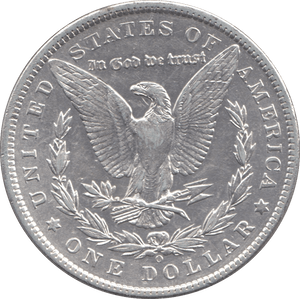 1897 SILVER MORGAN DOLLAR USA NEW ORLEANS MINT - SILVER WORLD COINS - Cambridgeshire Coins