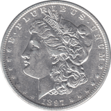 1897 SILVER MORGAN DOLLAR USA NEW ORLEANS MINT - SILVER WORLD COINS - Cambridgeshire Coins