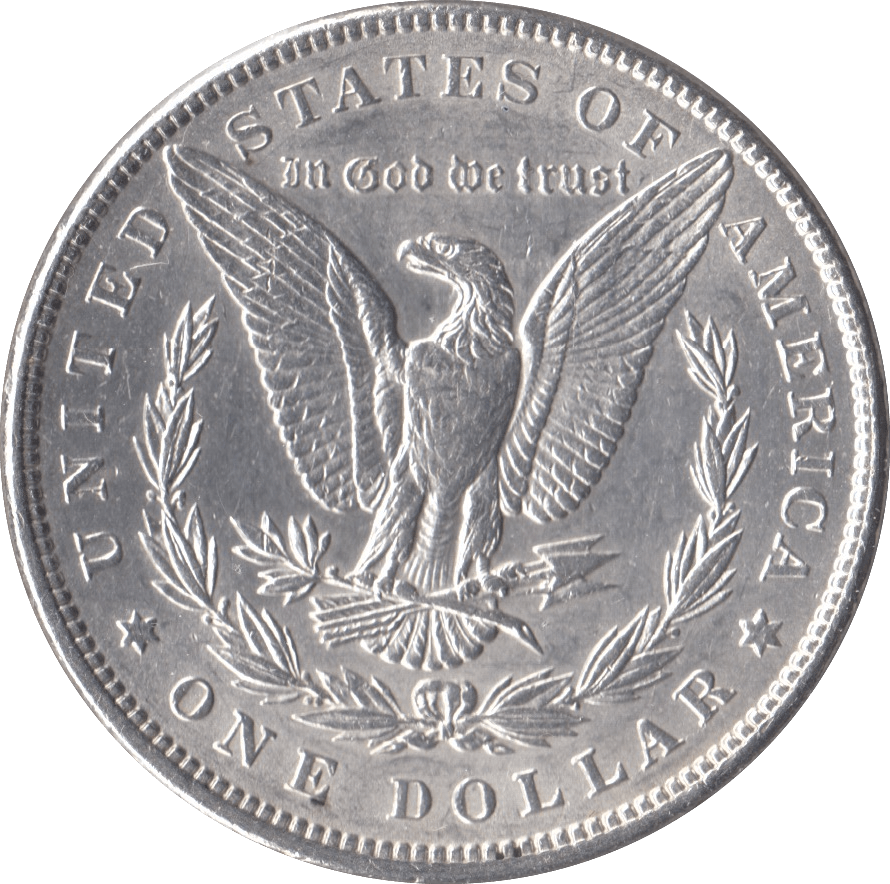 1897 SILVER MORGAN DOLLAR USA - SILVER WORLD COINS - Cambridgeshire Coins