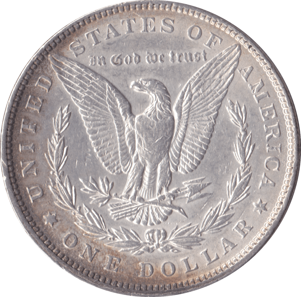 1897 SILVER MORGAN DOLLAR USA - SILVER WORLD COINS - Cambridgeshire Coins