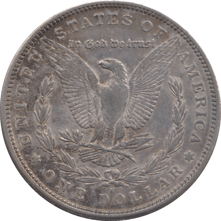 1897 SILVER ONE DOLLAR USA 5 - SILVER WORLD COINS - Cambridgeshire Coins