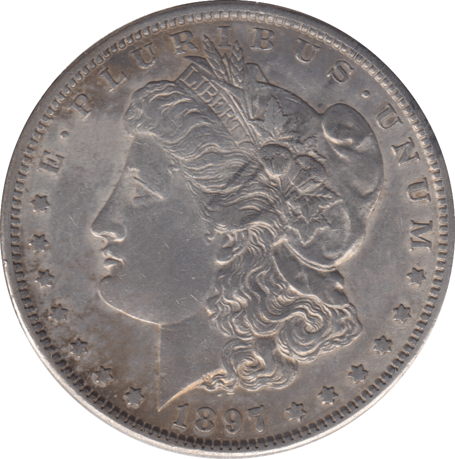 1897 SILVER ONE DOLLAR USA 5 - SILVER WORLD COINS - Cambridgeshire Coins