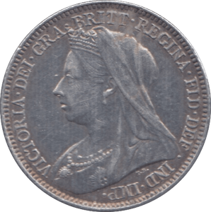 1897 SIXPENCE ( AUNC ) 1 - Sixpence - Cambridgeshire Coins