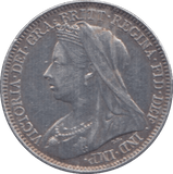 1897 SIXPENCE ( AUNC ) 1 - Sixpence - Cambridgeshire Coins