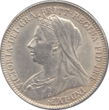 1897 SIXPENCE ( AUNC ) 3 - Sixpence - Cambridgeshire Coins