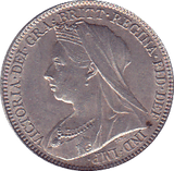 1897 SIXPENCE ( AUNC ) - Sixpence - Cambridgeshire Coins