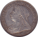 1897 SIXPENCE ( EF ) C - Sixpence - Cambridgeshire Coins