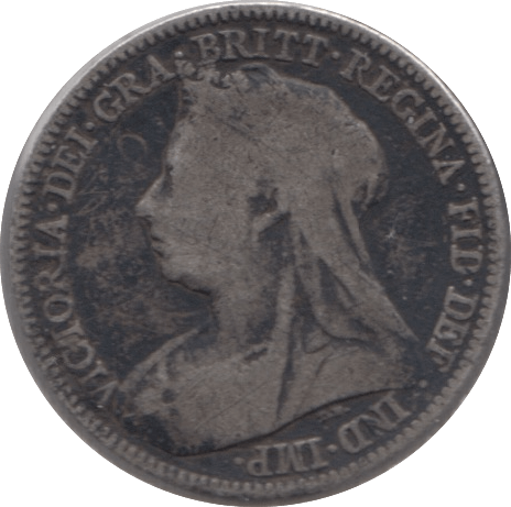 1897 SIXPENCE ( FINE ) - Sixpence - Cambridgeshire Coins
