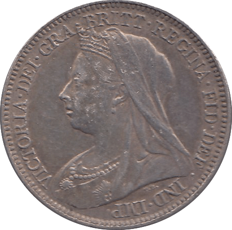 1897 SIXPENCE ( GVF ) - Sixpence - Cambridgeshire Coins