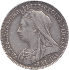 1897 SIXPENCE ( VF ) 6 - Sixpence - Cambridgeshire Coins