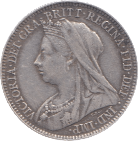 1897 SIXPENCE ( VF ) 6 - Sixpence - Cambridgeshire Coins