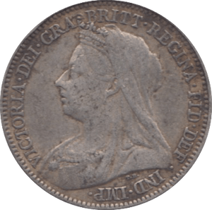 1897 SIXPENCE ( VF ) - Sixpence - Cambridgeshire Coins