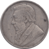 1897 SOUTH AFRICA SILVER ONE SHILLING - SILVER WORLD COINS - Cambridgeshire Coins