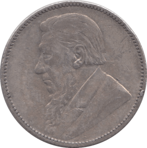 1897 SOUTH AFRICA SILVER ONE SHILLING - SILVER WORLD COINS - Cambridgeshire Coins