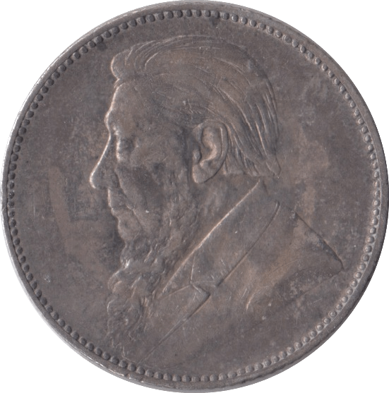 1897 SOUTH AFRICA SILVER ONE SHILLING - SILVER WORLD COINS - Cambridgeshire Coins