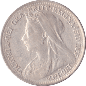 1897 THREEPENCE ( EF ) A - Threepence - Cambridgeshire Coins