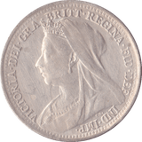 1897 THREEPENCE ( EF ) A - Threepence - Cambridgeshire Coins