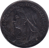 1897 THREEPENCE ( EF ) C - Threepence - Cambridgeshire Coins
