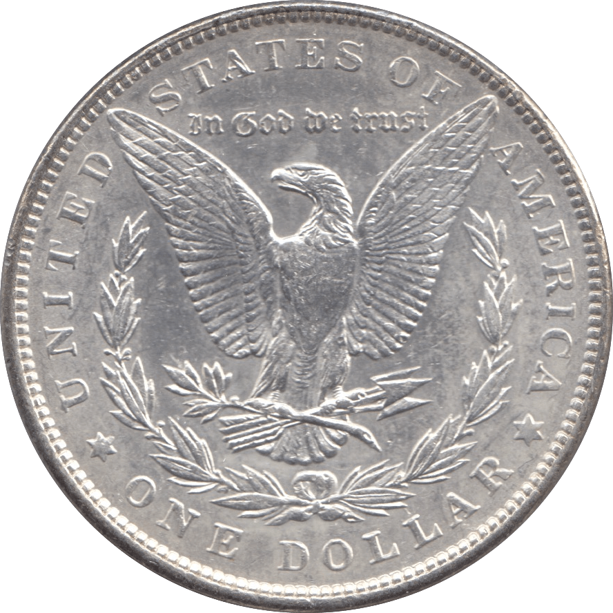 1897 USA SILVER MORGAN DOLLAR PHILADELPHIA MINT - SILVER WORLD COINS - Cambridgeshire Coins