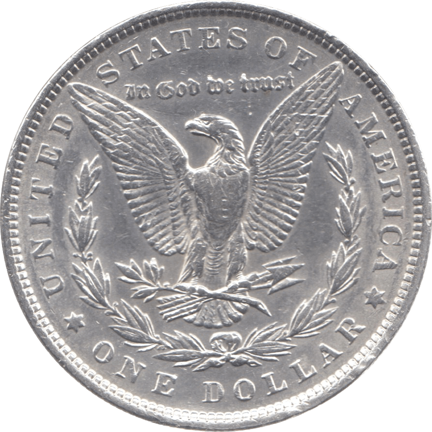 1897 USA SILVER MORGAN DOLLAR - WORLD COINS - Cambridgeshire Coins