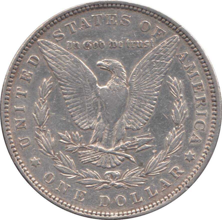1897 USA SILVER MORGAN DOLLAR - WORLD COINS - Cambridgeshire Coins