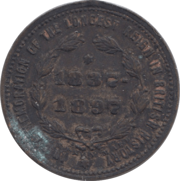 1897 VICTORIAN LONGEST REIGN COMMEMORATIVE - WORLD COINS - Cambridgeshire Coins