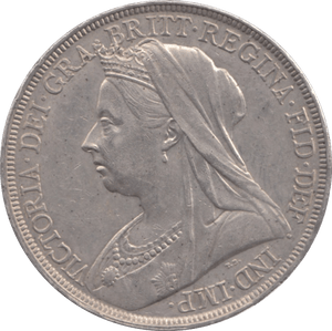 1898 CROWN ( AUNC ) LXI REF 1 - Crown - Cambridgeshire Coins