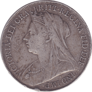1898 CROWN ( F ) LXII - Crown - Cambridgeshire Coins